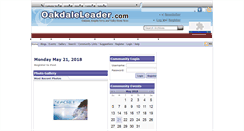 Desktop Screenshot of community.oakdaleleader.com